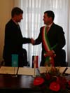 Potpisna Povelja o prijateljstvu i suradnji između Grada Križevaca i talijanskog grada Reana del Rojale